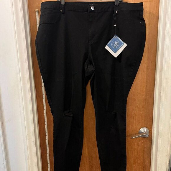 Size 26W - AG Denim - NWT - Black Jeans - W46"/L29" - Picture 1 of 9
